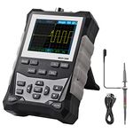 Proster Oscilloscope Handheld Oscilloscope 2.4 inch LCD Portable Oscilloscope Digital Storage Oscilloscope with 100MHz Bandwidth and 500MS/s Sampling Rate