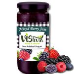 Sugar Free Mixed Berry Jam - By Vistevia, Diabetic and Keto Friendly