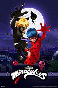 Miraculous Ladybug and Cat Noir Team Up Cartoon TV Series Movie Miraculous Ladybug Merchandise Miraculouses Miraculous Ladybug Poster Girls Bedroom Cool Wall Art Print Poster 16x24