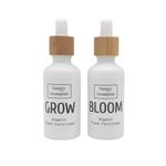 GROW & BLOOM Houseplant Fertilizers | Liquid Seaweed Fertilizer + Liquid Fish Fertilizer | Makes 150 L