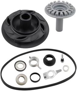 Dishwasher Drain and Wash Impeller Kit 675806 Fit for Whirlpool Kenmore Kitchen Aid Maytag Dishwashers, Pump Impeller Kit Replace 302706 302718 303032 303510 303539 675495