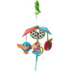 Tiny Love Pack and Go Mini Mobile, Compact On-the-Go Baby Mobile Suitable From Birth, 0+ Months, Meadow Days