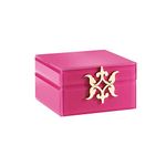 American Atelier Square Jewelry Box-Pink