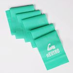 NEUTRO Latex Flat Resistance Band for Strength Training, Physical Therapy, Pilates and Chair Exercises- Green