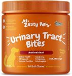 Zesty Paws Cranberry for Dogs - Ut Incontinence Support + Immune Health Dog Antioxidant - Urinary Tract UTI & Kidney + Bladder Support - D-Mannose + Organic Marshmallow & Licorice - 90 Chew Treats