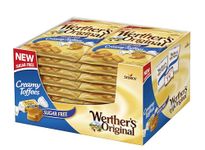 Werther's Original Creamy Toffees, Sugar Free, 80 g (Pack of 18)