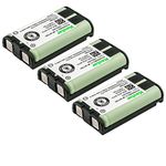 Kastar HHR-P104 Battery (3-Pack), Type 29, NI-MH Rechargeable Cordless Telephone Battery 3.6V 1000mAh, Replacement for Panasonic HHR-P104 HHR-P104A,Hi Capacity B779,Interstate Battery TEL0006