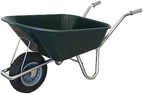 Green County Cruiser Wheelbarrow 100-120ltr (Puncture Proof Wheel)