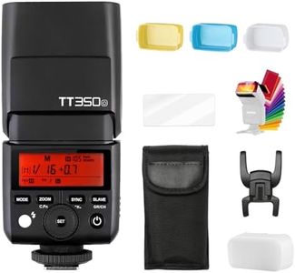 Godox TT350O Speedlite Camera Flash for Olympus 2.4G Wireless X System 1/8000s TTL HSS Mini 2500mAh Lithium Battery 0.1~2.2s Recycle Time Gehörena E-M10ll E-M5lI E-M1 E-PL8 E-PL7
