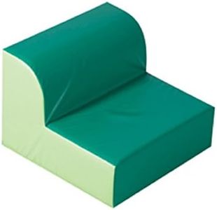 Children's Factory Library Chair, Green, CF322-387, Flexible Seating Classroom Furniture, Kids Reading Nook & Playroom Chairs for Toddler Girls & Boys
