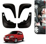 Auto Addict Car Mud Flaps Splash Guards (O.E Type Custom,4 pcs) for Hyundai Santro Xing