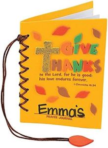 Fun Express Give Thanks Prayer Journal Craft Kit -12 - DIY Thanksgiving Crafts for Kids