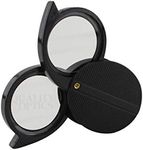 Quality Optics USA Folding Jewelers Loupe Pocket Magnifier (Double Folding 5X 10x Loupe)