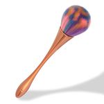 Mwoot Nail Art Dust Brush, Colorful Nail Brush Remover Cleaner For Acrylic UV Gel Nail Powder Rhinestones Makeup Foundation Brush (Rose Gold)