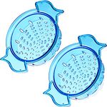 Tuna Can Colander, No-Mess Tuna Can Strainer, Plastic Food Can Strainer Filter for Beans, Vegetables, Fruit for Regular Size Food Can Filter, Multi Use Kitchen Gadget, Blue