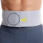 gagaiuco Umbilical Hernia Belt for Men and Women - Abdominal Support Binder with Compression Pad - Navel Ventral Epigastric Incisional and Belly Button Hernias Surgery Prevention Aid