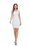 ODCOCD Women's Lace Dress/Cocktail 