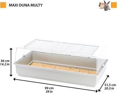 Ferplast Maxi Duna Multy Hamster Cage – Large Plastic Small Pet Habitat