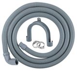 ilauke 2.5m Universal Replacement Drain Hose Extension Kit for Washing Machine, Dishwasher & Other Applications