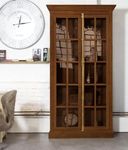 The Attic Oregon Bookshelf|Multipurpose for Living Room Bed Room Study Kitchen|Solid Mango Wood|Honey Matte Finish