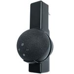 dw4you Dot (5th / 4th Generation) Socket Mount Wall Mount - Developed in Germany - Space-Saving Solution, Mounting without Drilling, No Glue, Dot 5/4 Holder (Black)