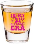 21st Birthday Shot Glass for Her - 