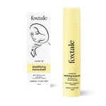 Foxtale Niacinamide Matte Sunscreen SPF 70+ PA++++ | No White Cast | Non Greasy | Prevents Tanning | UVA/UVB Protection | Lightweight | Men & Women | For Normal to Oily Skin | 50 ml