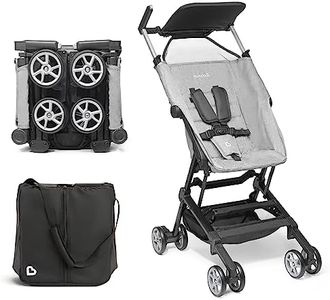 Munchkin® Sparrow™ Ultra Compact Lightweight Travel Stroller for Babies & Toddlers, Grey