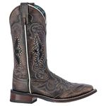 Laredo Women's Spellbound Western Boot,Black/Tan,8.5 M US