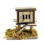 Touch of Nature 55260 1 Piece Micro Miniature Wooden Chicken Coop, 2 x 1.75"