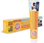 Arm & Hammer Complete Care Enzymatic Puppy Toothpaste Value Size | 6.2 oz Peanut Butter Flavor Enzymatic Dog Toothpaste, 2X More Toothpaste | Baking Soda Formula for Fresh Breath & Tartar Control