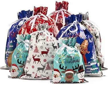THE TWIDDLERS 30 Bolsas de Regalo con Cordón, XXL - Bolsas de Papel Pequeñas para Regalos Pequeños y Grandes - 43x58cm, 38x15cm, 29x42cm & 24x32cm