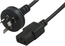 Astrotek AU 3 Pin to ICE 320-C13 Male Wall 240V PC to Power Socket Cable