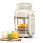 Babynutri Auto Baby Food Maker, Glass Baby Food Mills, Baby Blender & Steamer and Puree Maker with Auto Cooking, Easy Cleaning, Dishwasher Safe, Cook at Home, Touch Screen Control