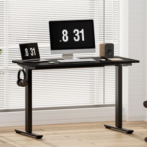 FLEXISPOT Electric Standing Desk – Adjustable Height, Black
