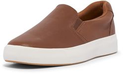 Keds Women's Pursuit Slip on Sneaker, Cognac Leather, 3.5 UK