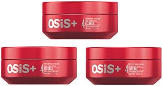 Cire-crème ultime Osis+ Schwarzkopf - Lot de 3 pots de cire coiffante de 85 ml, soit 255 ml au total