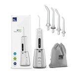 Waldent MyOra Compact Cordless Smart Dental Water Flosser MY01 | 300ml Tank | Portable & Rechargeable | IPX7 Waterproof | 3 Modes for Teeth Cleaning & Gum Massage | Travel-Friendly | 365 Days Warranty