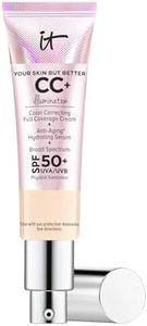IT Cosmetics Your Skin But Better CC+ Cream Illumination - Color Correcting Cream, Full-Coverage Foundation, Hydrating Serum & SPF 50+ Sunscreen Radiant Finish 1.08 fl oz