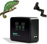 Reptile Humidifier with Timer, Automatic Misting System for Reptiles with 360° Adjustable Nozzles, Reptile Mister Fogger for Terrarium, Rainforest Plants, Chameleon, Lizard, Snake, Turtle, Frog