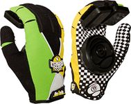 Sector 9 Rally Slide Gloves Youth Small Medium Green Yellow Black Skate Pads