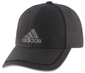 adidas Men's Contract Structured Adjustable Cap, Black/White/Onix, One Size