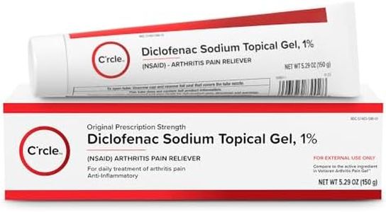 Diclofenac Sodium Gel 1% 150g Effective Arthritis Pain Reliever - Prescription Strength Anti-Inflammatory Gel - Extra Strength Arthritis Cream for Daily Use - Get Over-The-Counter Relief(1Pack)