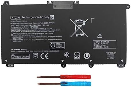 AN·GWEL HT03XL Laptop Battery Compatible with HP Pavilion 14-CE 14-CF 14-cm 14-CK 14-DF 14-MA 15-DA 14Q-CS 15-CS 15-CW 15-DA 15-DB 17-by 17-CA HP 240 245 250 255 G7 340 348 G5[11.55V 41.7Wh]