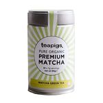 Teapigs Premium Shade Grown Organic Matcha Green Tea Powder (1 Tin of 80g)