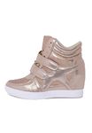 Womens Hi Top Wedge Trainers Ladies Platform Sneakers Lightweight Chunky High Ankle Heel Sports Boots Comfortable Gym Fitness Fashionable Shoes Pumps UK...