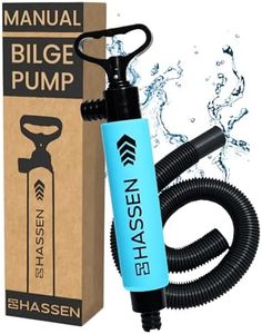 Manual Bilge Pump for Boats & Kayaks - Marine Safety, Emergency Equipment