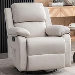 Korser Recliner Chair, 360 Swivel R