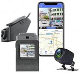 SOUND FIRE A15 1080p Cloud DVR 4G LTE Dual Channel Car Dash Cam with Wide Angle View|G-Sensor|WiFi Hotspot|Live GPS Tracker|App Playback & Share|Loop Recording|Live Video Streaming