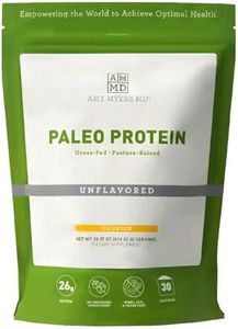 Amy Myers MD Pure Paleo Protein - Clean Grass Fed, Pasture Raised Hormone Free Protein, Non-GMO, Gluten & Dairy Free - Perfect for Keto and Paleo Diet - Unflavored - 28.57 oz